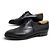CHAUSSURES JM WESTON 300 RICHELIEU 7.5D 41.5 CUIR NOIR + EMBAUCHOIRS SHOES