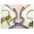 Hermès HERMES SPRINGS PHILIPPE LEDOUX CARRÉ 90 SEIDENSCHAL ROSE PINK  - Ansicht 14