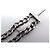 CHANEL T80 GÜRTEL METALLKETTE MEDAILLONS LOCO CC CAMELIA 2004 Silber - Ansicht 6
