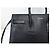 BORSA SAINT LAURENT DE JOUR SMALL 324823 IN PELLE NERA A SPALLA Nero - vista 15