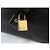 BORSA SAINT LAURENT DE JOUR SMALL 324823 IN PELLE NERA A SPALLA Nero - vista 7