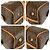 Céline Celine Vintage Macadam Handtasche Braun - Ansicht 4