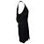 Alexander McQueen Mini Halter Kleid aus schwarzer Wolle - Ansicht 2