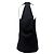 Alexander McQueen Mini Halter Kleid aus schwarzer Wolle - Ansicht 9