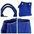 Prada Canapa Canvas Tote Bag Blau - Ansicht 6