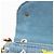Pochette New Wave in denim Louis Vuitton Blu - vista 10