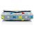 Pochette New Wave in denim Louis Vuitton Blu - vista 4