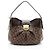 Borsa a Spalla Louis Vuitton Damier Ebene Sistina MM Marrone