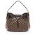 Borsa a Spalla Louis Vuitton Damier Ebene Sistina MM Marrone - vista 3