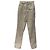 Pantalones de pierna recta Nanushka en algodón beige