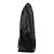 Saint Laurent Giacca lunga in pelle nera Nero - vista 3