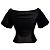 Ganni Halterneck-Bluse aus schwarzem Polyester - Ansicht 2