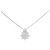Autre Marque Collana in oro bianco Au750 e diamanti Argento