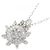 Autre Marque Collana in oro bianco Au750 e diamanti Argento - vista 3