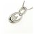 Autre Marque Collana in platino e diamanti Argento - vista 3