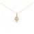 Autre Marque Collana con diamante Au750 D'oro