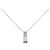 Autre Marque Collana di Diamanti PT900 PT850 Argento
