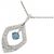 Autre Marque Collana in oro bianco Au750 e diamanti Argento - vista 3