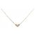 Autre Marque Collana in oro rosa K10 e diamanti