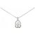 Autre Marque Collana di Diamanti PT900 PT850 Argento