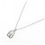 Autre Marque Collana di Diamanti PT900 PT850 Argento - vista 2