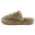 Timeless Chanel G45984B17892 Shearling-Lammfell-Sandalen Beige - Ansicht 2