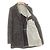 Autre Marque Abrigo Chesterfield de lana y algodón Mr.Rick Tailor Castaño - vista 4