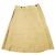 Autre Marque Falda de sarga de algodón MHL. Beige