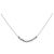 Autre Marque Collier en or blanc Au750 Argenté