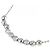 Autre Marque Collier en or blanc Au750 Argenté - vue 3