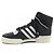 Autre Marque Tênis Adidas Preto Prata Branco - vista 2