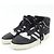 Autre Marque Tênis Adidas Preto Prata Branco - vista 3