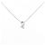 Autre Marque Collana in platino con diamanti PT900 PT850 Argento