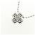 Autre Marque Collana in oro bianco Au750 e diamanti Argento - vista 3