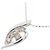 Autre Marque Collana in Diamanti K18WG Argento - vista 3