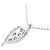 Autre Marque Collana in Diamanti K18WG Argento - vista 4