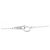 Autre Marque Collana in Diamanti K18WG Argento - vista 5