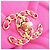 Chanel Chanel 19 Line Waist Bag Rosa - vista 5