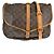 Louis Vuitton Saumur Monogram Canvas 35 Marrone