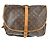 Louis Vuitton Saumur Monogram Canvas 35 Marrone - vista 2