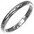 Cartier 1895 Ehering Platin 2.5mm Silber