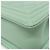 Borsa a tracolla Chanel Boy Line 67085 Verde - vista 3