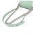 Borsa a tracolla Chanel Boy Line 67085 Verde - vista 5