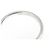 Tiffany & Co Tiffany Curved Band Ring Silber - Ansicht 4
