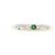 Tiffany & Co Tiffany Silberner Ring mit Smaragd - Ansicht 2