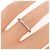 Tiffany & Co Anello a fascia in platino Tiffany - vista 5