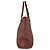 Borsa Tote Gucci in pelle marrone - vista 2