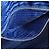 Borsa a tracolla in nylon blu scuro Prada - vista 13