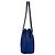 Borsa a tracolla in nylon blu scuro Prada - vista 2