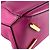 Borsa Puzzle Loewe in pelle rosa - vista 8